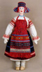 костюм женский, Орловской губернии XIX века