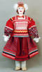 костюм женский, Рязянской губерни XIX век